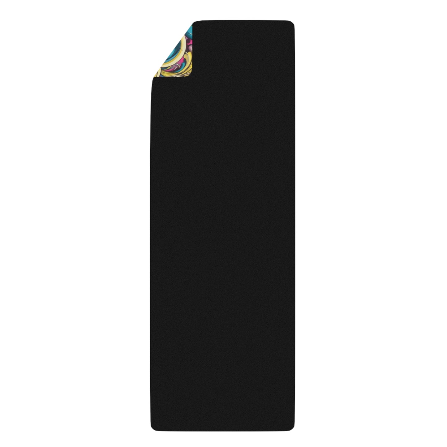 Vibrant Floral Yoga Mat - Colorful Workout Mat, Exercise Mat, Fitness Gift, Eco-Friendly Yoga Accessory, Home Gym Essentials